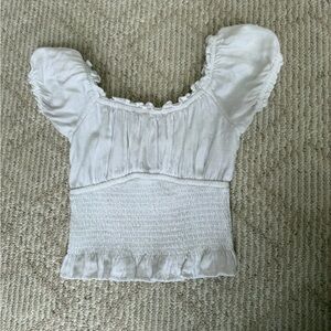 Hollister Smocked Blouse